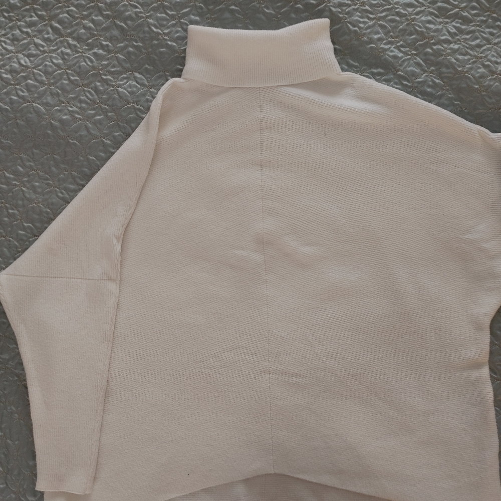 Comfy oversized turtleneck sweater
